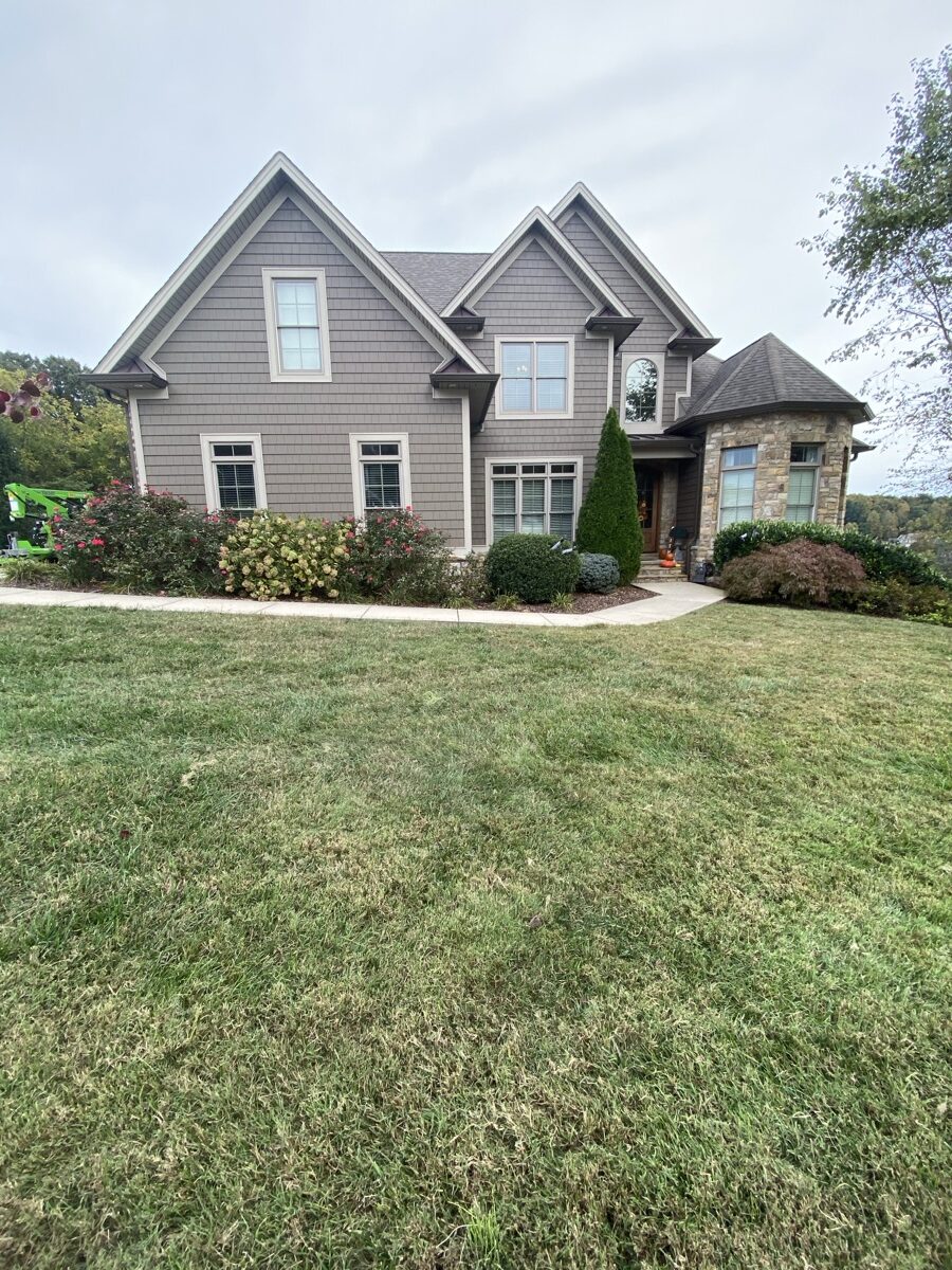 Exterior Painting project example