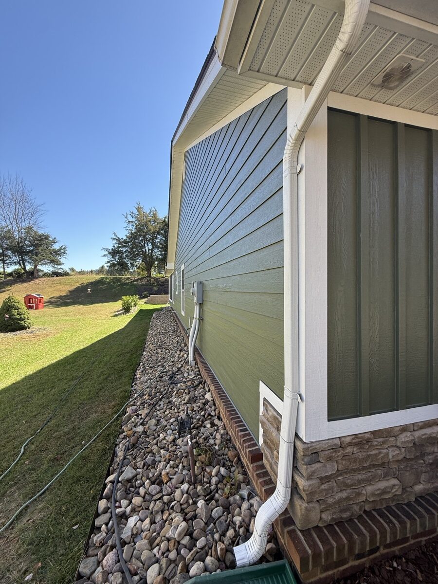 Exterior painting project by Rock's Painting in the Tri-Cities