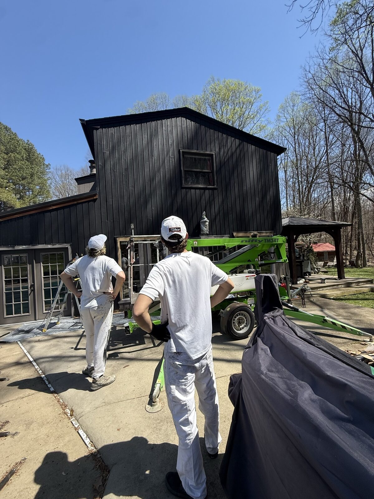 Tricorn Black Exterior in Blountville, TN by Rock's Painting