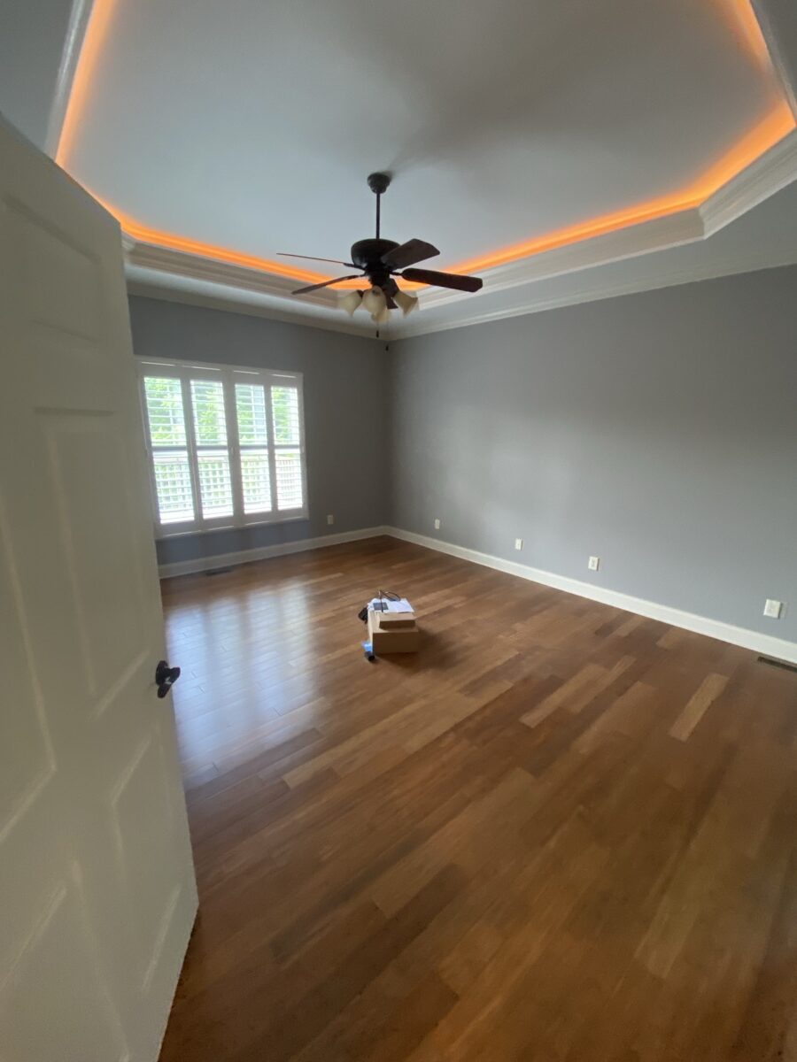 Interior painting project by Rock's Painting in the Tri-Cities