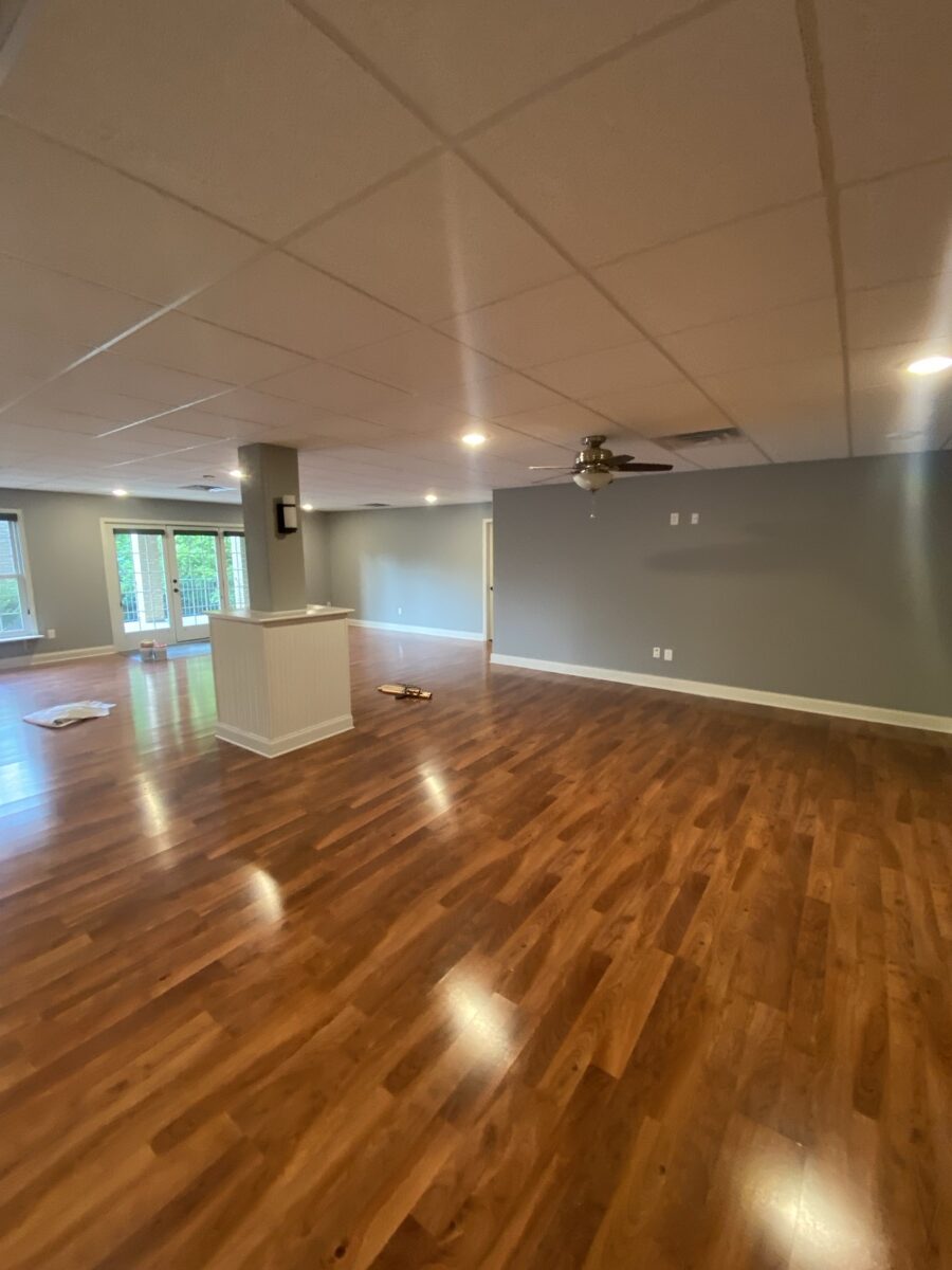 Interior painting project by Rock's Painting in the Tri-Cities