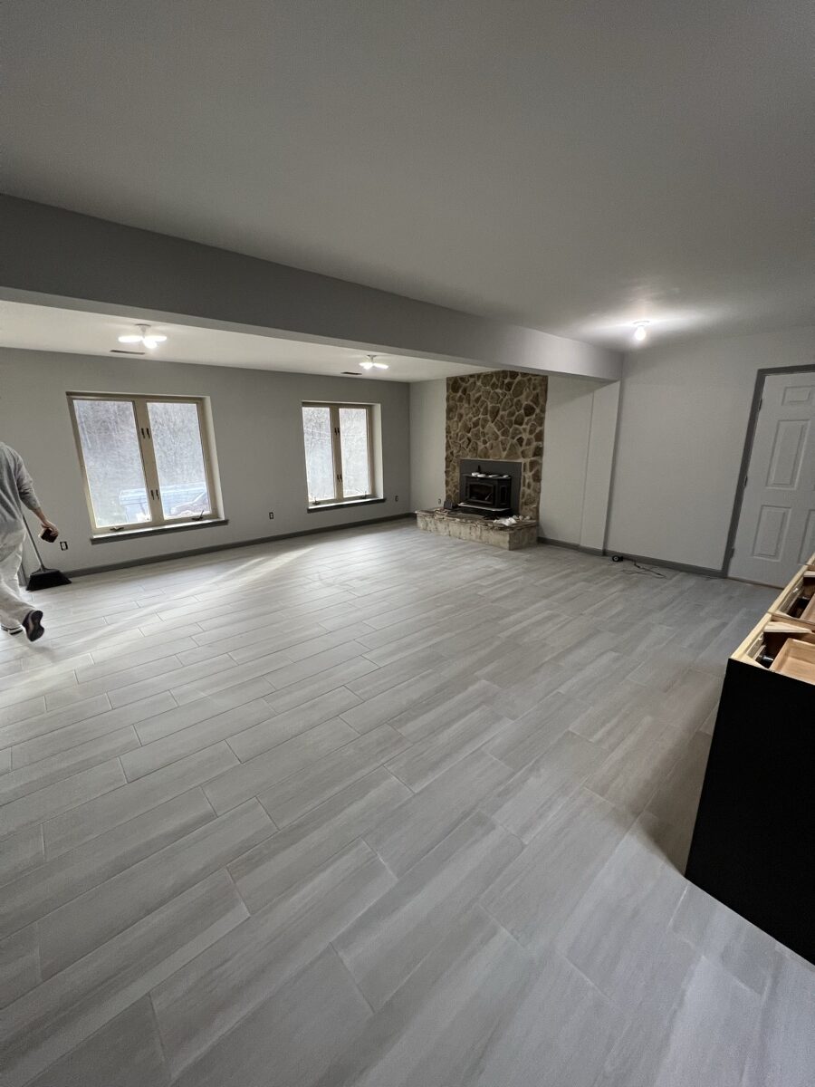 Interior painting project by Rock's Painting in the Tri-Cities