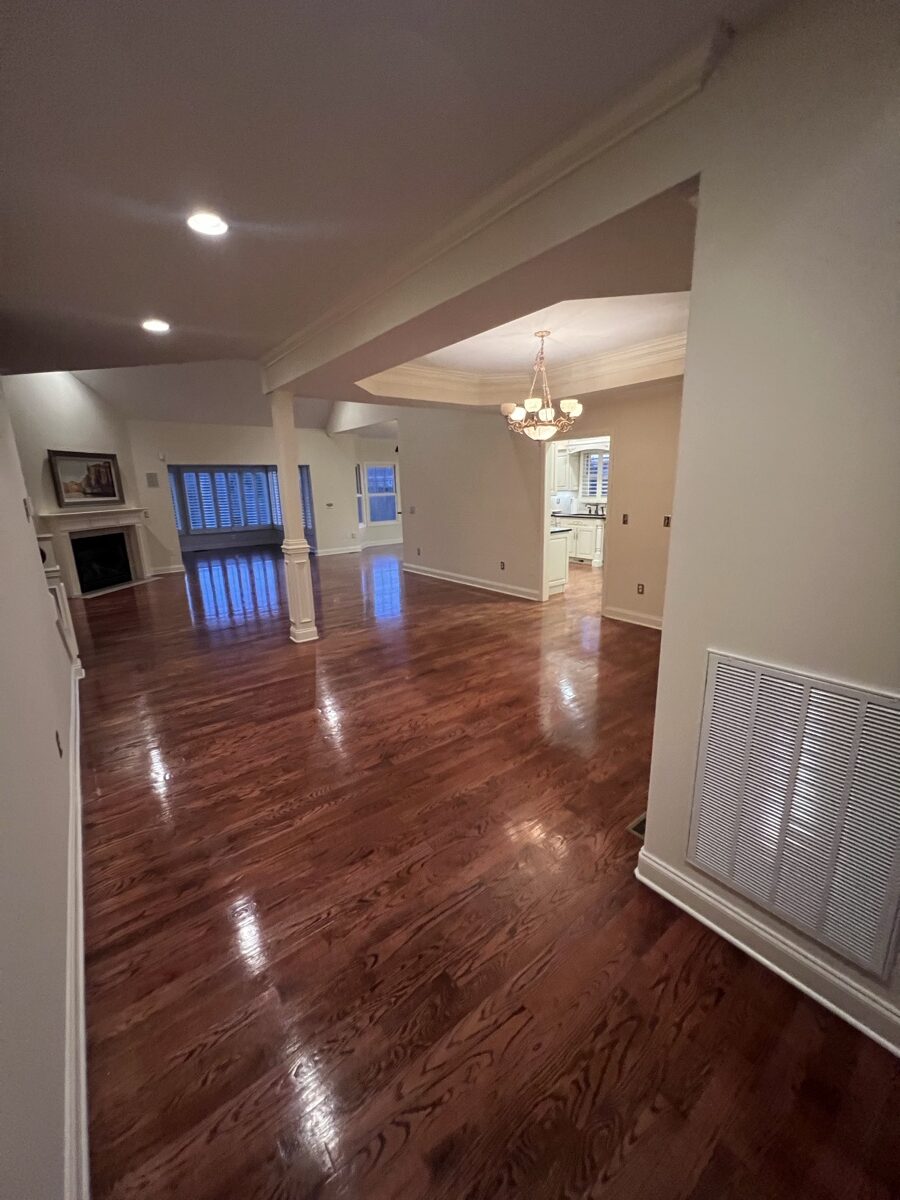 Interior painting project by Rock's Painting in the Tri-Cities