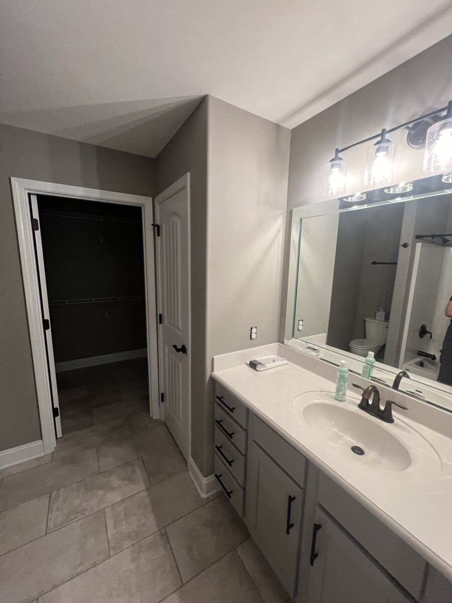 Interior painting project by Rock's Painting in the Tri-Cities