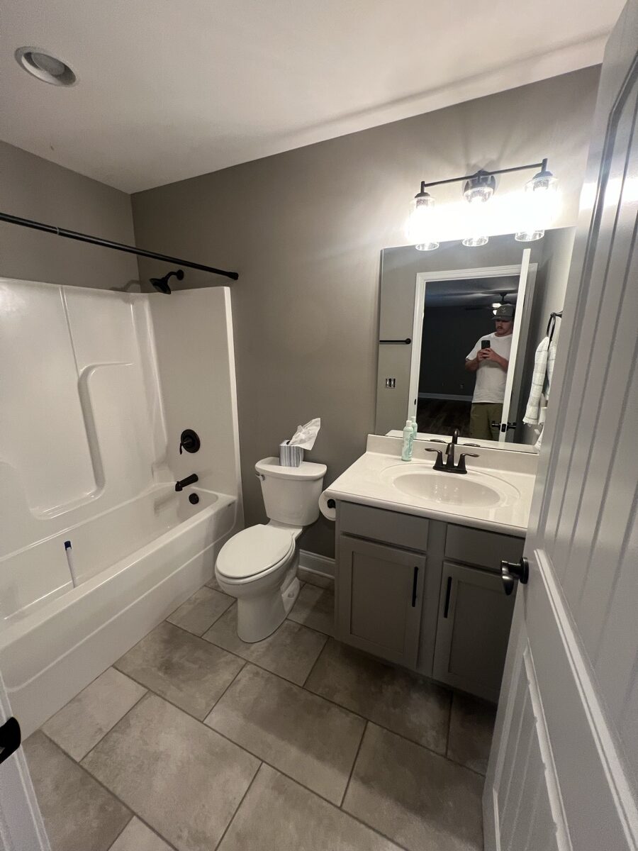 Interior painting project by Rock's Painting in the Tri-Cities